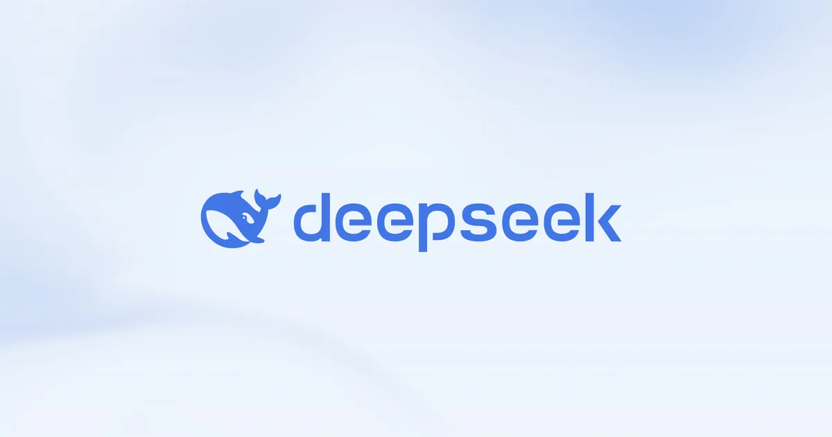 Logotipo de DeepSeek, la IA gratis sin plan de pago