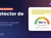 Detector de IA marcando la Constitución Española como 100 % generada por IA