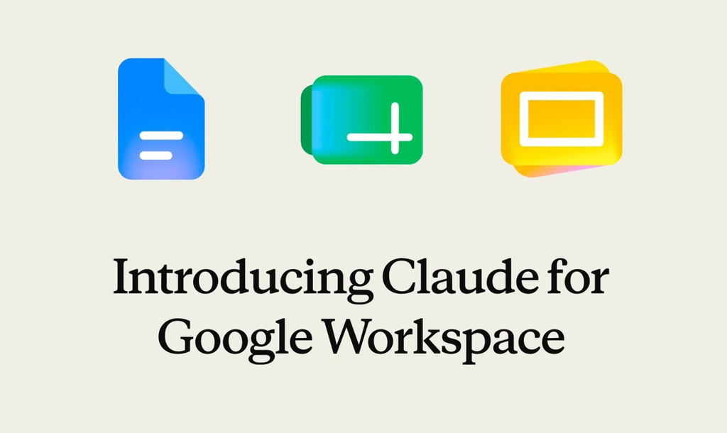 Anthropic integró Claude en Google Docs, Sheets y Slides