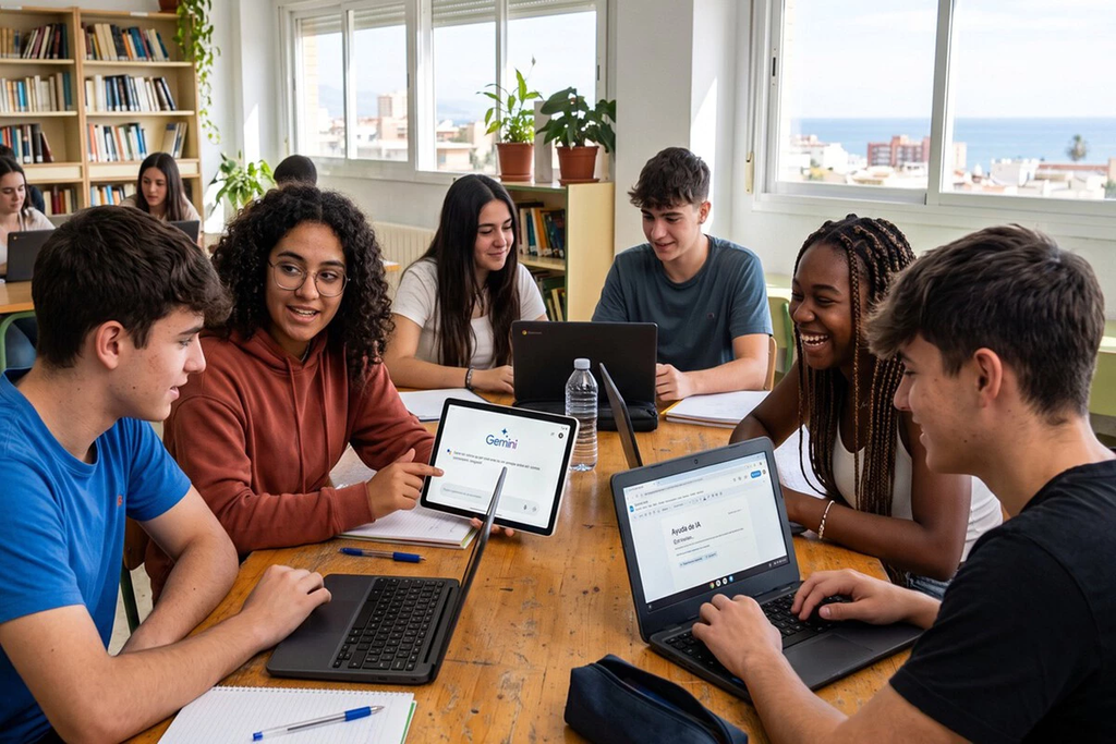 Google AI Plus para estudiantes de educación superior mayores de 18 años.
