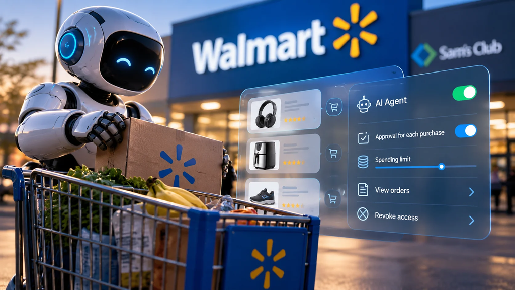Walmart busca darle una llave temporal al cliente que solo abre la puerta necesaria para cumplir una tarea concreta.