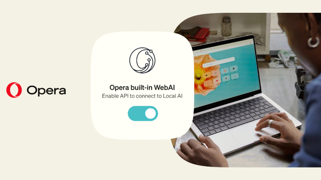 Opera Crea Webs con IA