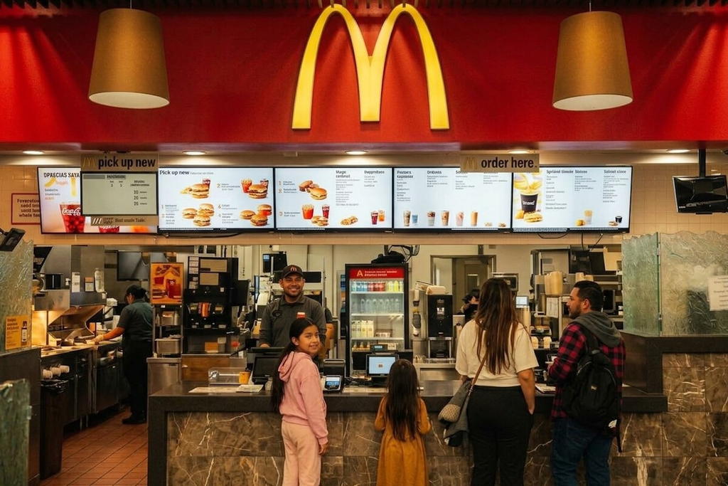McDonald’s dice que los costos, la competencia y las condiciones comerciales varían entre establecimientos, incluso si están a poca distancia.