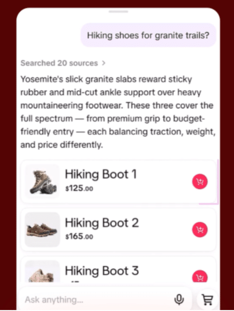 El feed "Para ti" muta hacia una caja registradora de fricción cero