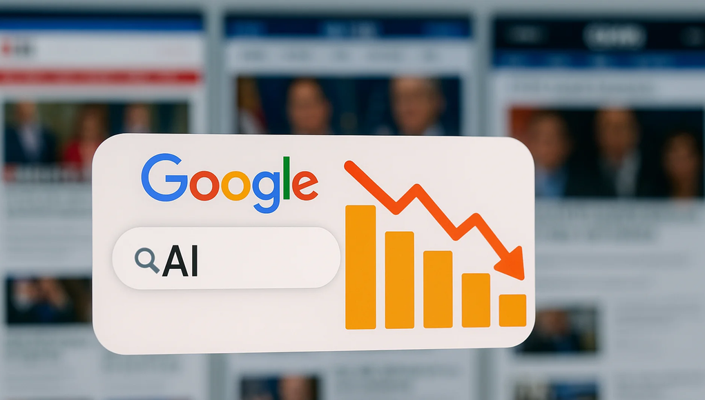 El Tráfico de Google Search a Medios Cae un 40,2 % en Solo un Año, Según Chartbeat El Tráfico de Google Search a Medios Cae un 40,2 % en Solo un Año, Según Chartbeat