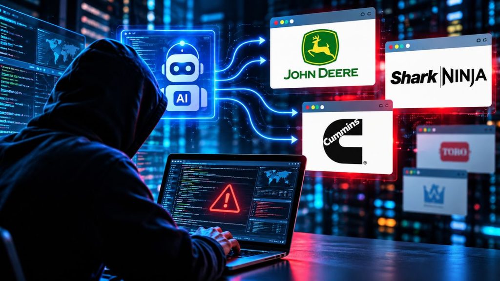 John Deere, SharkNinja y Cummins fueron atacados por agentes de IA autónomos.
