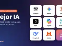 Mejor IA: cuál elegir según lo que necesitas (gratis y de pago) Mejor IA: logos de ChatGPT, Gemini, Claude, Grok, Copilot, Perplexity, DeepSeek y Mistral en una comparativa